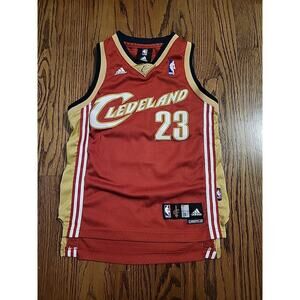 Adidas Lebron James Cleveland Cavaliers Jersey NBA Basketball Youth Small Boys